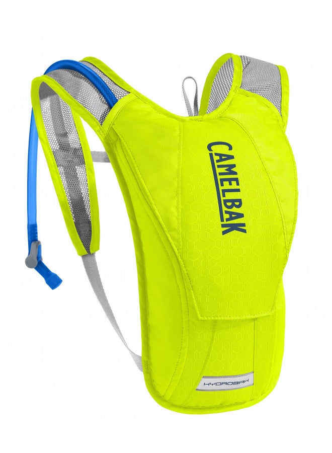 CAMELBAK حزمة ترطيب كاملباك هايدرو باك 50 أونصة، أصفر أمان/أزرق بحري - Image 1