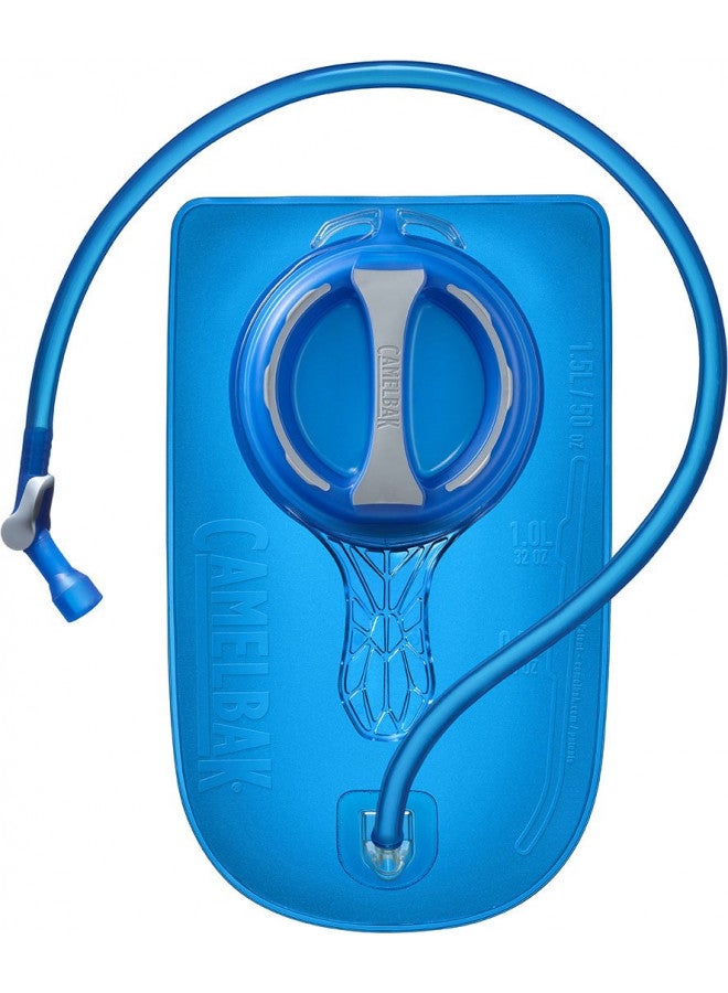 CAMELBAK حزمة ترطيب كاملباك هايدرو باك 50 أونصة، أصفر أمان/أزرق بحري - Image 3