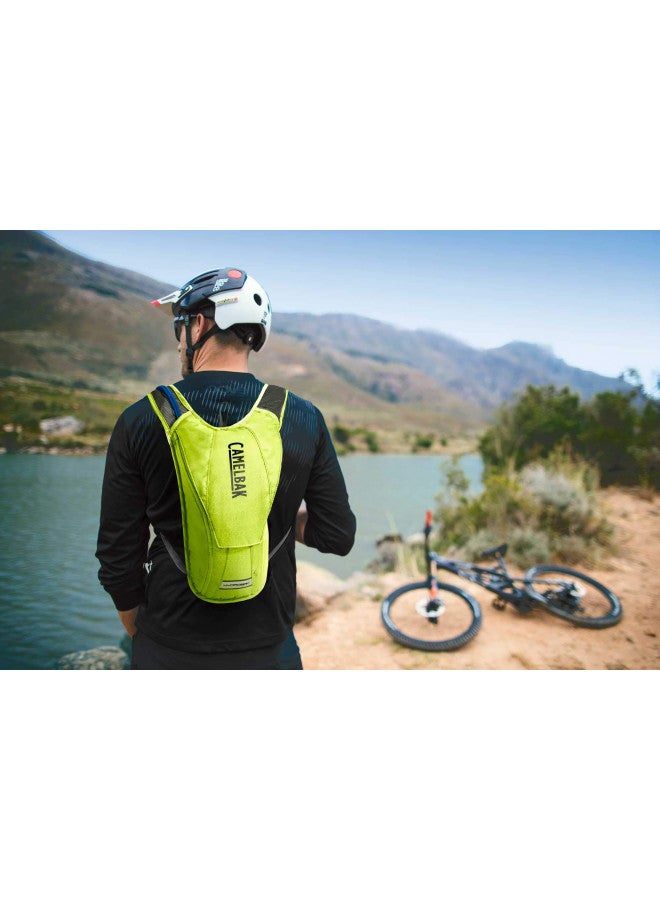 CAMELBAK حزمة ترطيب كاملباك هايدرو باك 50 أونصة، أصفر أمان/أزرق بحري - Image 5