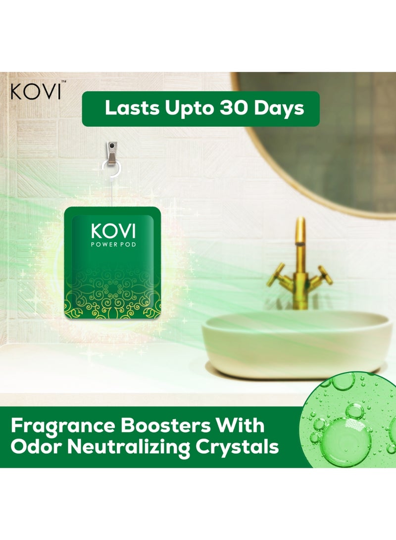 Kovi بود عطر الهواء لقضاء الحمام والسيارة، عود ملكي، عود ليان، عود حنين، معززة بالزيوت الأساسية، روائح تدوم طويلاً، مجموعة ليالي عربية، عبوة من 3، عبوة مزدوجة (10 جرام لكل منها) - Image 4