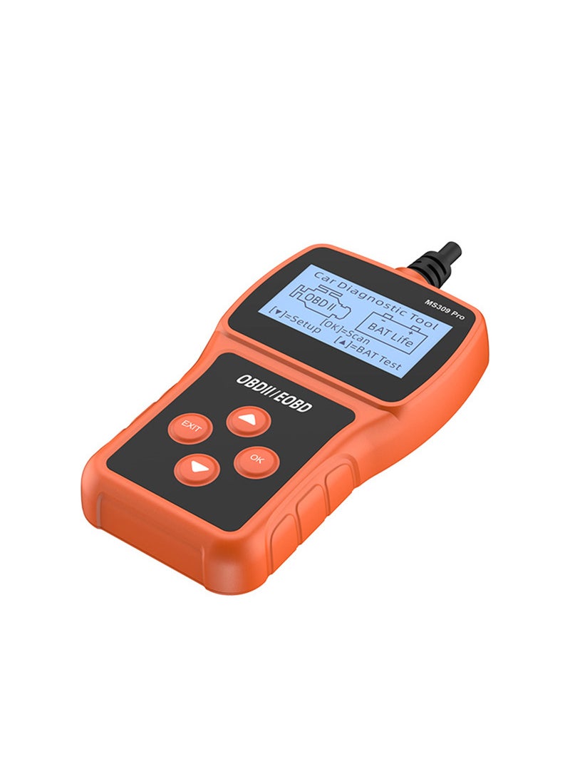 MissTiara - MS309 Pro Car OBDII/EOBD Scanner Code Reader Engine Fault Code Reader Scanner Can Diagnose The Life Health of 12 Volt Battery in Fuel Vehicles - Image 1