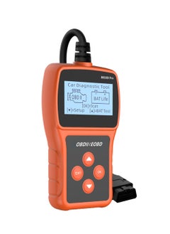MS309 Pro Car OBDII/EOBD Scanner Code Reader Engine Fault Code Reader Scanner Can Diagnose The Life Health of 12 Volt Battery in Fuel Vehicles