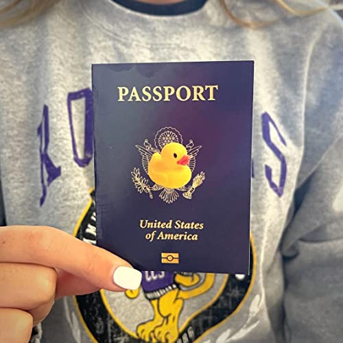 Lashicorn Passport Cruising Ducks Tag for Cruise Ship Game Attach to Rubber Sailing Ducks | 30 pk | Large 4 x 3” Hole Punch and Fold DIY Cruise Line Carnival Royal Caribbean What Luck You Found a Cruising Duck - Image 2