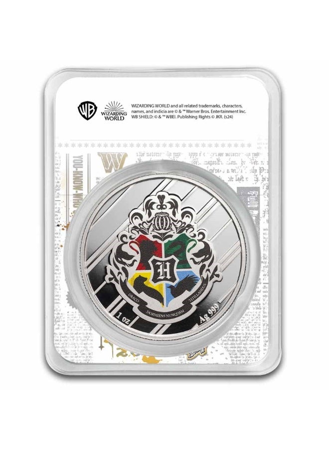 PAMP 1 oz Colorized Harry Potter Ravenclaw Silver Round – Proof‑Like (.999 Fine) - Image 3
