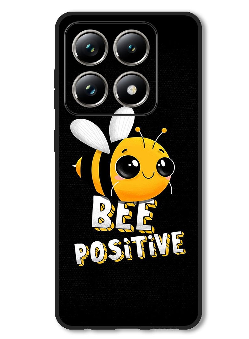 Theodor Case Compatible with Xiaomi 14T Pro Protection Shockproof Bumper Cover Bee Positive - Image 1