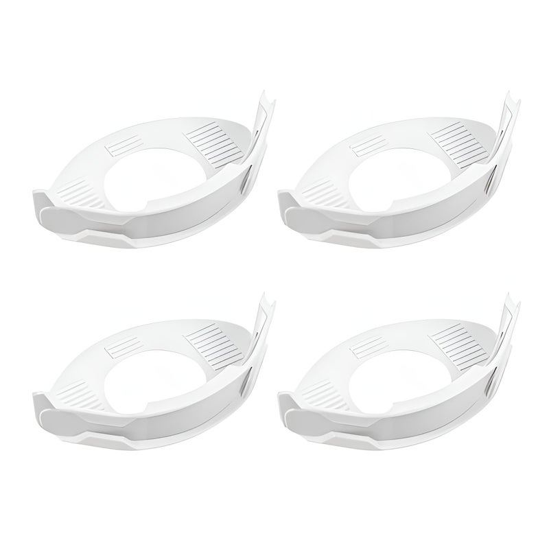 Sheet Gripper Clips - 4-Piece Set Bed Sheet Corner Fasteners to Keep Bedding Neat - Image 1