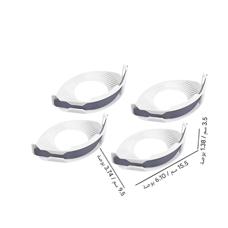 Sheet Gripper Clips - 4-Piece Set Bed Sheet Corner Fasteners to Keep Bedding Neat - Image 5