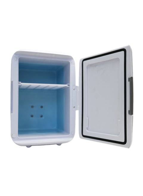 Mini car Fridge 4 Litre Compact and Portable Powered Thermoelectric System Cooler and Warmer for Cars, Homes, Offices, and Dorms Portable Power Cooler Heater Desktop Mini Refrigerator
