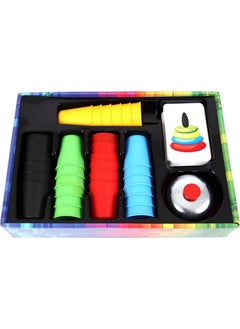 Apexma Crazy Cups Fast Cup Stacking Game - Intelligence and Coordination Family Box Game  - Image 2