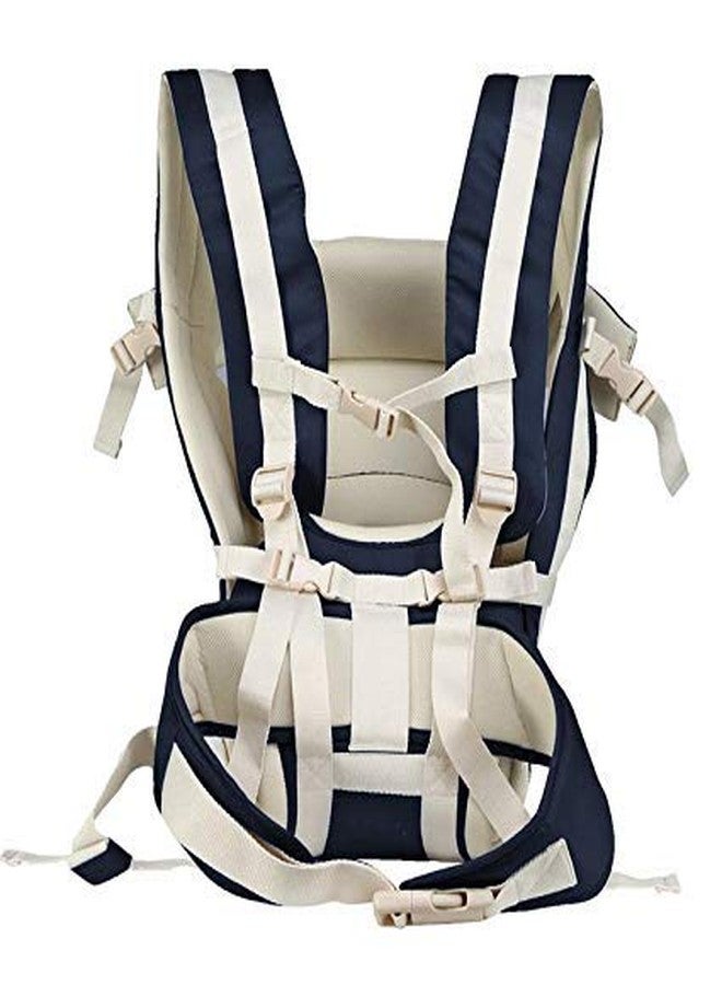 Antil's Baby Carrier Bag/Adjustable Hands Free 4 in 1 Baby/Baby sefty Belt/Child Safety Strip/Baby Sling Carrier Bag/Baby Back Carrier Bag (Navy Blue) Front Carry Facing - Image 5
