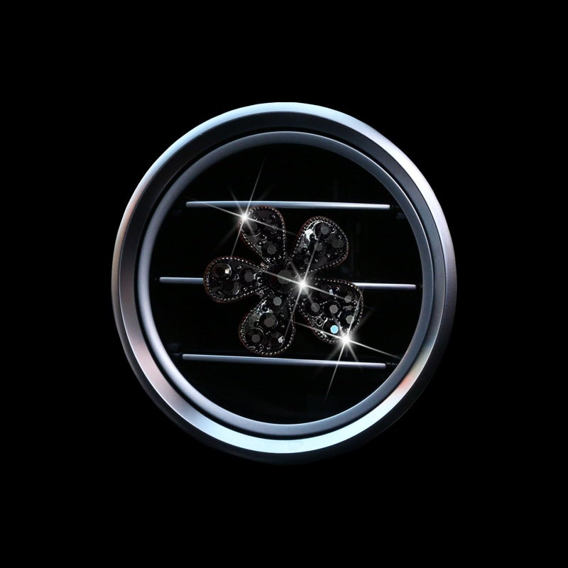 LARDROK 5 Pcs Car Vent Clip,Bling Flower Air Fresheners Vent Clips,Car Diffuser Rhinestone Car Interior Decoration Charm Accessories - Image 4