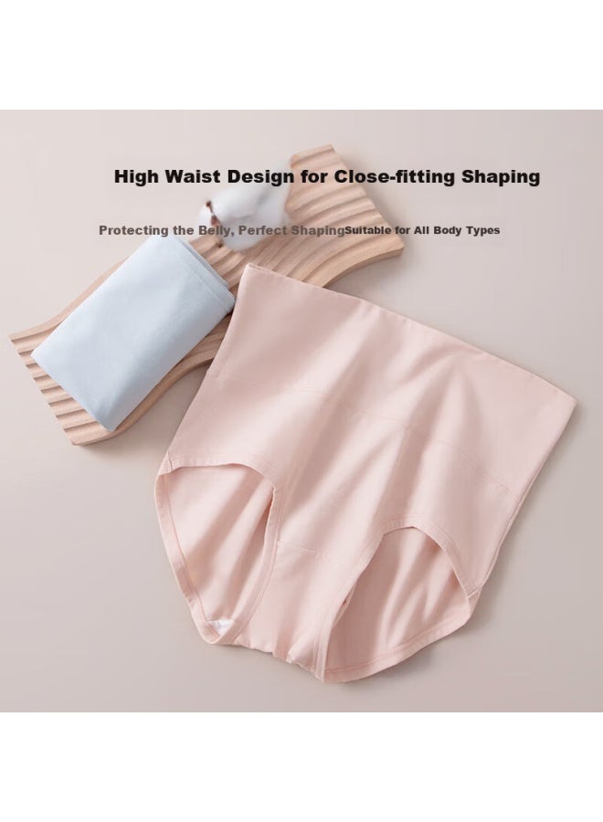 Your Sun Yiershuang High-waisted Women's Underwear, 7a Antibacterial Cotton Crotch Triangle Panties, 2 Pieces Gift Box Set - Image 2