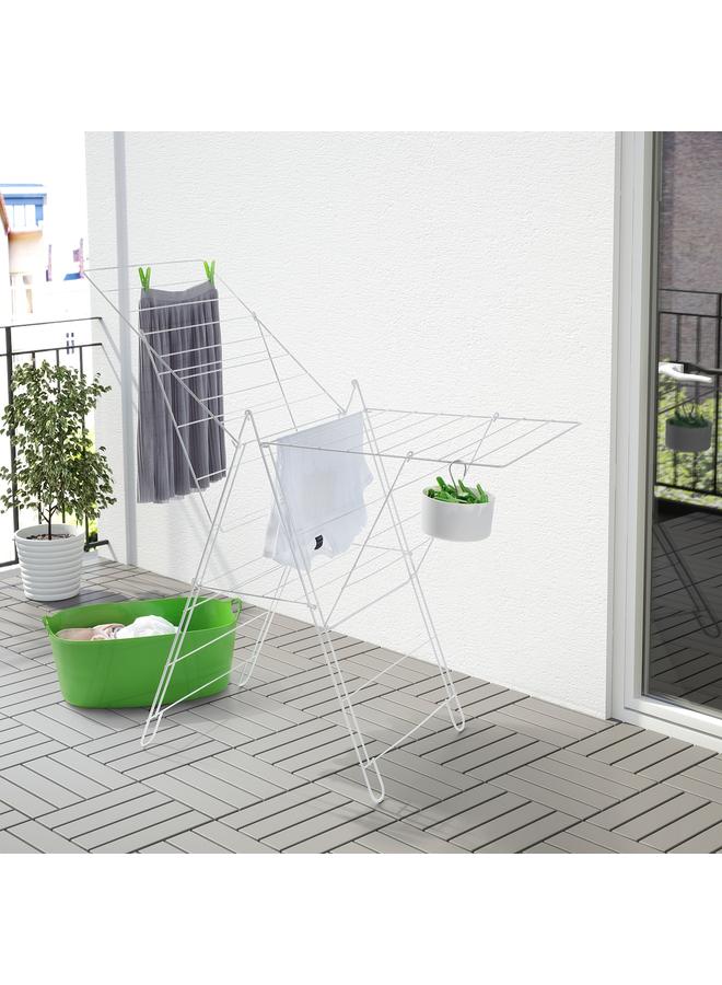 erorex Drying rack, in/outdoor, white - Image 3