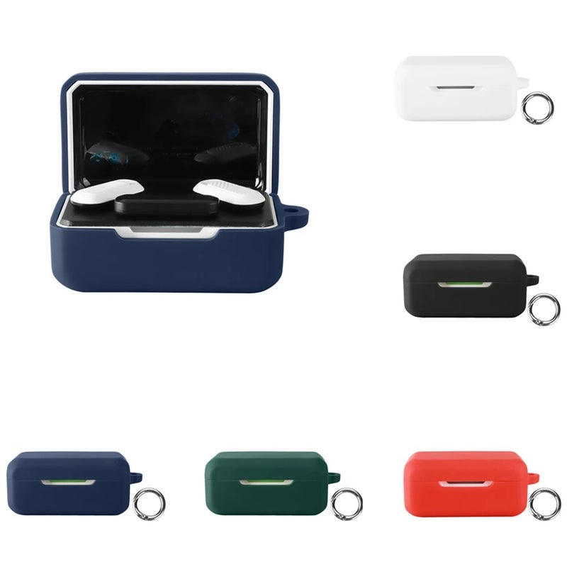 For EDIFIER HECATE GX03 Ultra Earphones Case Silicone Shockproof Cover Precise Cutout Charge Without Removal with Carabiner Loop - Image 4