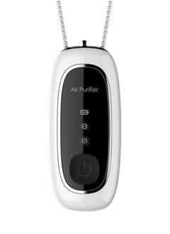 Generic New Style Necklace Wearable Personal Portable Negative Anion Air Purifier White 16cm  - Image 3