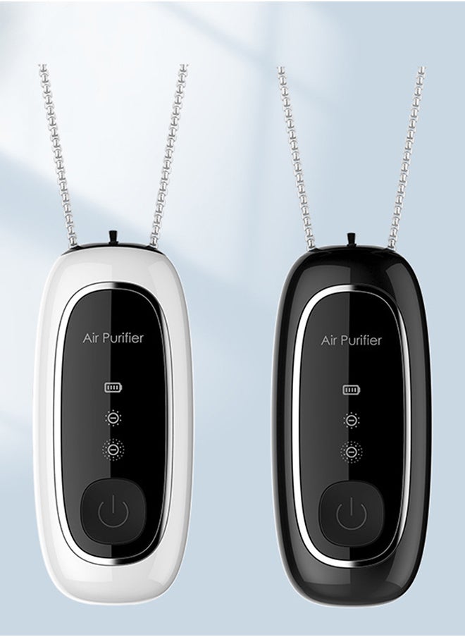 Generic New Style Necklace Wearable Personal Portable Negative Anion Air Purifier White 16cm  - Image 2