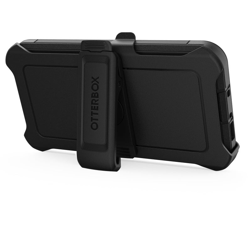 OtterBox Galaxy S23 (Only) - Defender Series Case - Black, Rugged & Durable - with Port Protection - Includes Holster Clip Kickstand - Microbial Defense Protection - Non-Retail Packaging - Image 5