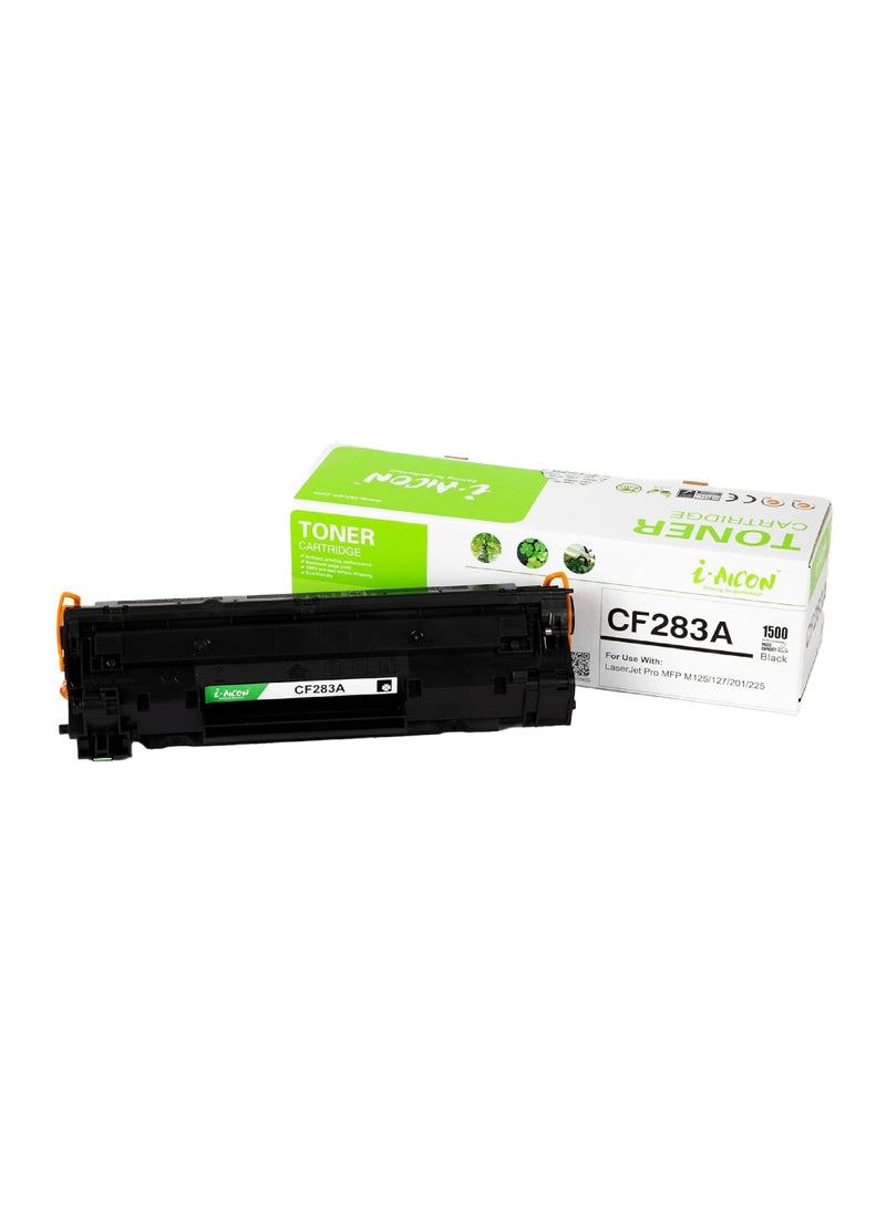 i-Aicon Compatible Laser Toner Black (HP CF283A | 83A / Canon 137/337/537/737) - Image 1