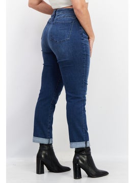 NYDJ Women Slim Fit High Rise Stretchable Denim, Blue  - Image 2