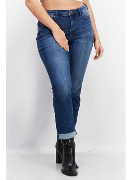 NYDJ Women Slim Fit High Rise Stretchable Denim, Blue  - Image 1
