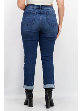 NYDJ Women Slim Fit High Rise Stretchable Denim, Blue  - Image 4