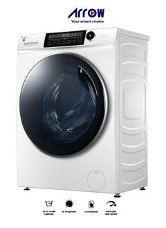 15KG Front Loading Automatic Washing Machine, 15KG Washing Capacity, White Color, 14 Programs, 1400rpm Max Spin Speed, 140° Door Open Angle, Big Glass Door 52.5 CM | Model Name: RO-15FWHS