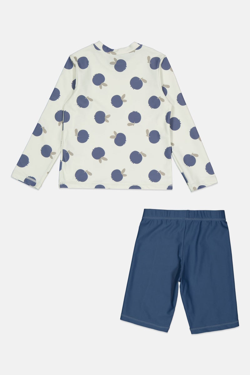 Tchibo Kids Girl 2 Pieces Top And Bottoms Swimwear, Green - Image 2