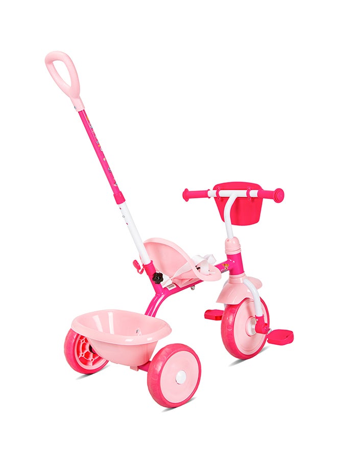 Spartan Paw Patrol Girls Tricycle with Pushbar  - Image 2
