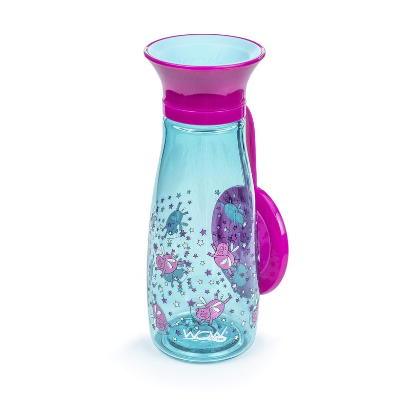 WOW CUP MINI 360 Sippy Cup, 12 oz / 350 ml (Teal Blue)