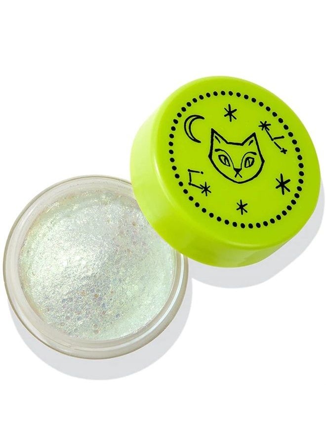 ColourPop Hocus Pocus 2 Jelly Much Eyeshadow Shimmery Pigmented Disney I AM CALM (greenish-opal ivory) 