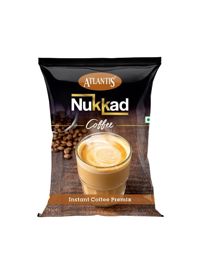 أتلانتيس 3 في 1 نوكاد قهوة سريعة التحضير مسحوق جاف 1 كجم لآلة البيع، كيس - Image 1
