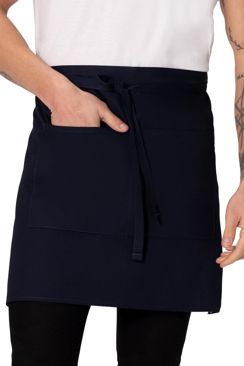 Chef Works Unisex Half Bistro Server Apron - Image 2