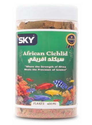 طعام سمك سيكليد افريقي 400 مل - طعام قشور بالسبيرولينا للأسماك الأفريقية الصغيرة، لتعزيز اللون ودعم الهضم - pzsku/ZDE7D7F1159575D7F2950Z/45/1757991461/d7c70a12-28e5-4d83-8a04-361293885c34