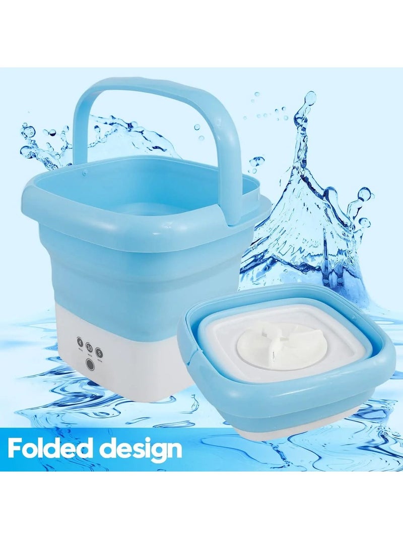 DubaiGallery Folding Portable Washing Machine, Mini Semi-Automatic Washing Machine, Underwear, Socks Washing Machine, Energy Saving And Environmental Protection Small Washing Machine - Image 4