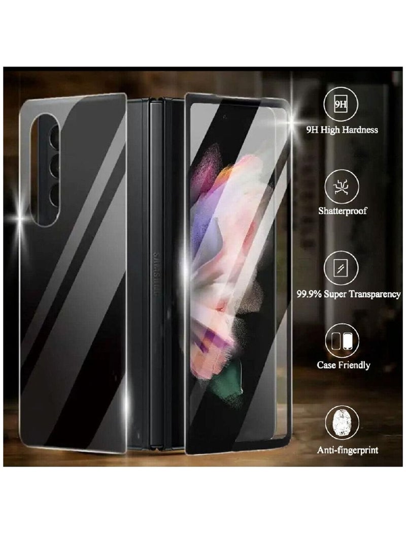Full Covered Privacy Front/Back Tempered Glass Screen Protector For Samsung Galaxy Z Fold 5
