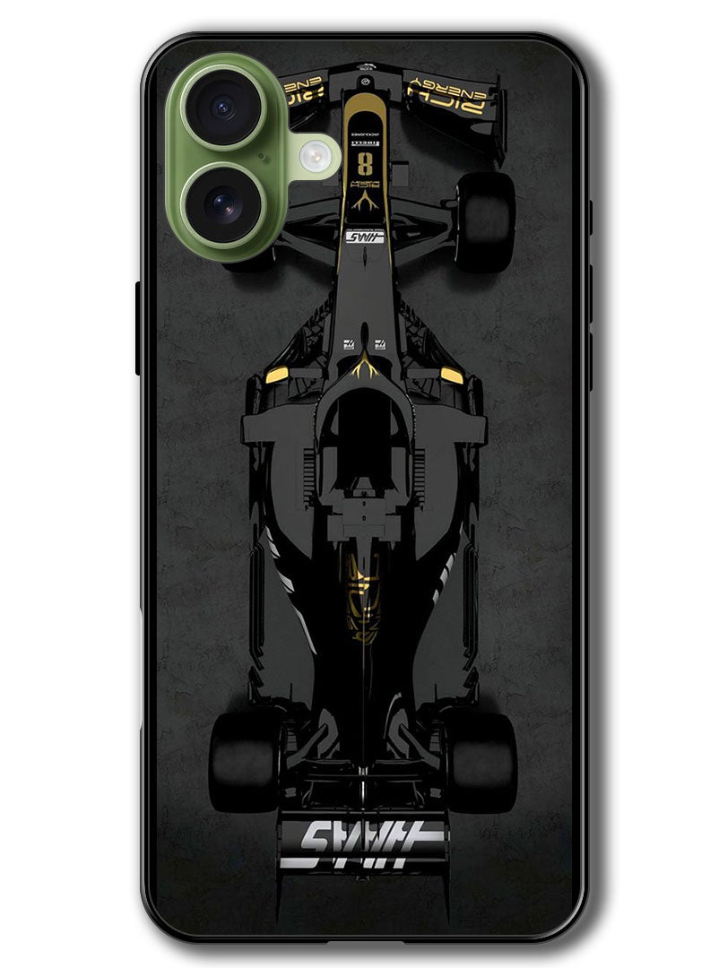 Theodor Case Compatible with Apple iPhone 17 6.3 Inch Protection Shockproof Bumper Cover Sports Car - Image 1