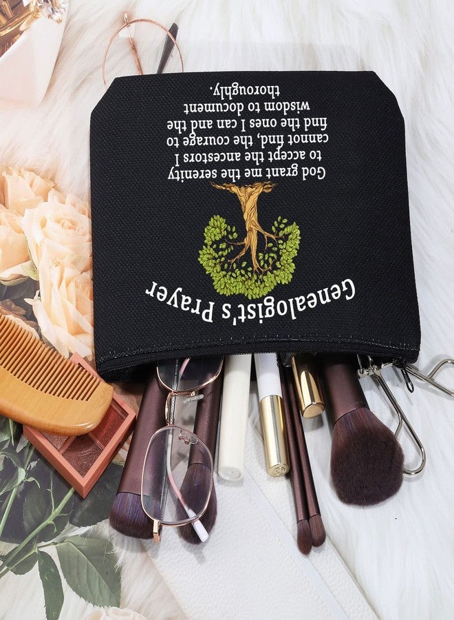 MEIKIUP Funny Genealogist Cosmetic Bag Family Researcher Gift Genealogist's Prayer for Historian Researcher Genealogy (Genealogist Bag) - Image 4