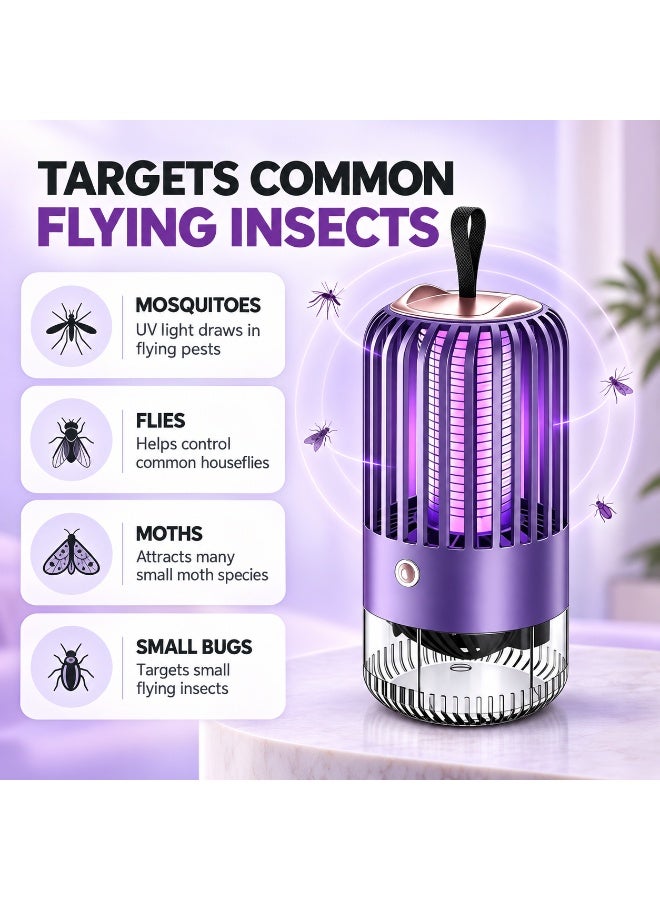 Sunhome Electric Mosquito Killer Lamp - 220V to 240V Indoor UV Bug Zapper Light Fly Insect Killer Machine for Home, Kitchen, Bedroom, Office, Outdoor - Chemical Free Pest Control Device - Image 5