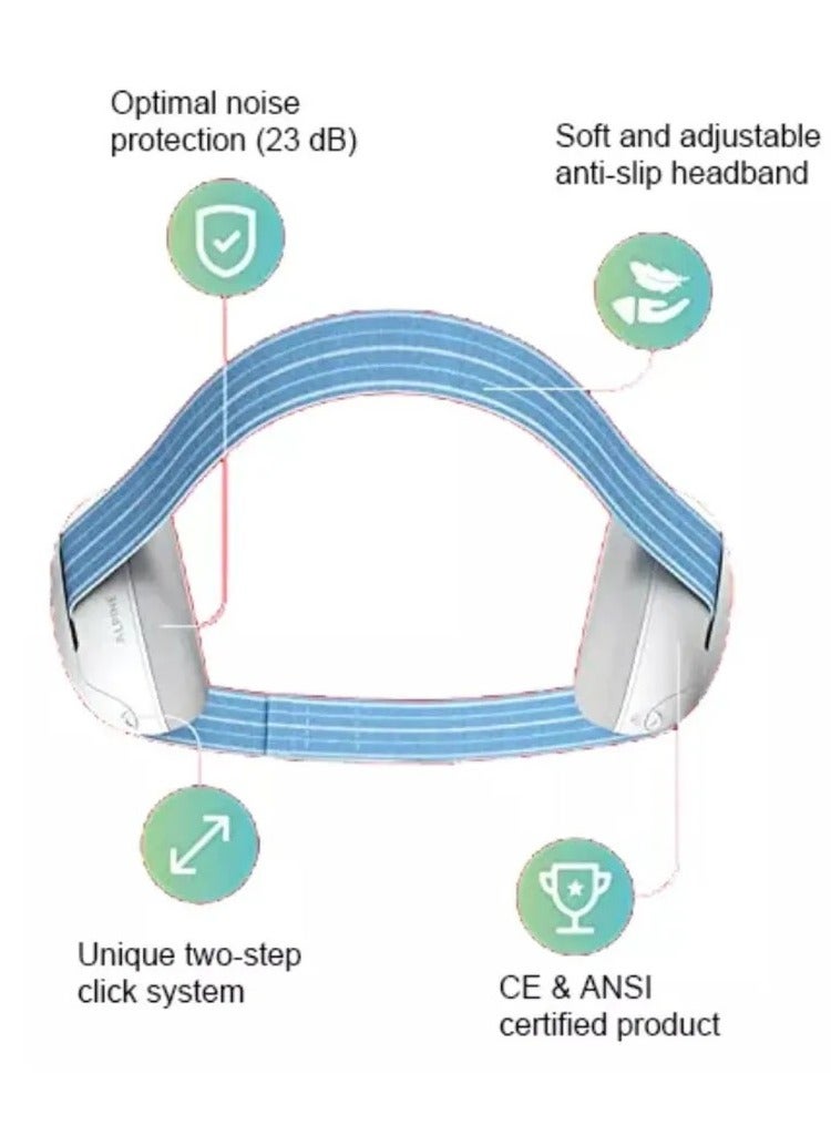 Children Baby Earmuffs, Adjustable Children Noise Prevention Soundproof Earmuff, Anti-Noise Cushioned Earmuffs for Baby Ear Protector Hearing Protection (Blue) - Image 3