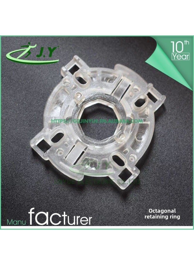 Supply Sanhe Rocker Round Stop Octagonal Retaining Ring Square Retaining Ring Game Machine Rocker Accessories Base PS4 Accessories-Product Color:Transparent  - Image 3
