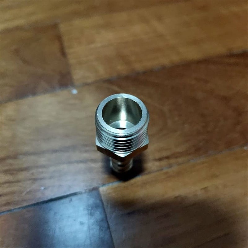 Brass Hose Barb Connector M16x2 8mm Male Thread Pipe Fitting For 8 10 12 13 16mm OD Hose - Image 5