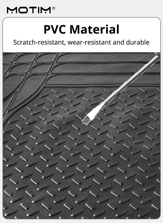 Motim Heavy Duty Car Cargo Liner Floor Mat, 120*80 CM, All Weather Trunk Protection, No-slip Rubber Car Flooring Universal Fit, Trim To Fit & Durable Protection for Most Car Suv Sedan Auto - Image 4