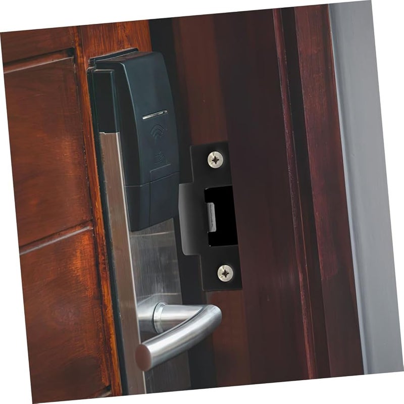 Veemoon Stainless Steel Deadbolt Strike Plate for Wood and Metal Doors Antirust Enhanced Security - Image 5