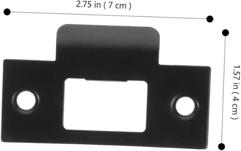 Veemoon Stainless Steel Deadbolt Strike Plate for Wood and Metal Doors Antirust Enhanced Security - Image 3