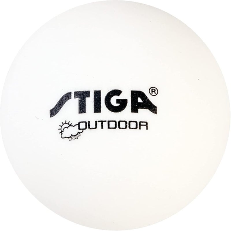 ستيجا مجموعة تنس الطاولة STIGA Flow Outdoor للاستخدام الخارجي لشخصين تشمل ريشتين وكرتين خارجيتين - Image 2