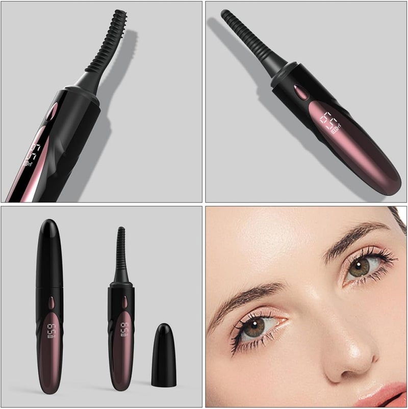 VICASKY Electric Heating Eyelash Curler for Women Quick Heating Lash Curler with Anti-Burn Design for Natural Curling and Safe Makeup Use - Image 5