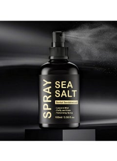 KOEC Sea Salt Spray, Natural Finish Sea Salt Spray for Hair, Gives Volume and Texture, Enriched with Seaweed and Vitamin B5, Lightweight and Non-Greasy, Paraben Free,100ml  - Image 4
