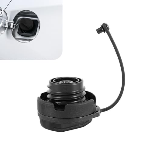 Zosgrew Fuel Cap for VW Golf Jetta Passat Audi A1 A2 A3 A4 A6 A8 Skoda Octavia Leak Prevention Fuel Cap Replacement OE1J0201550A Black - Image 1