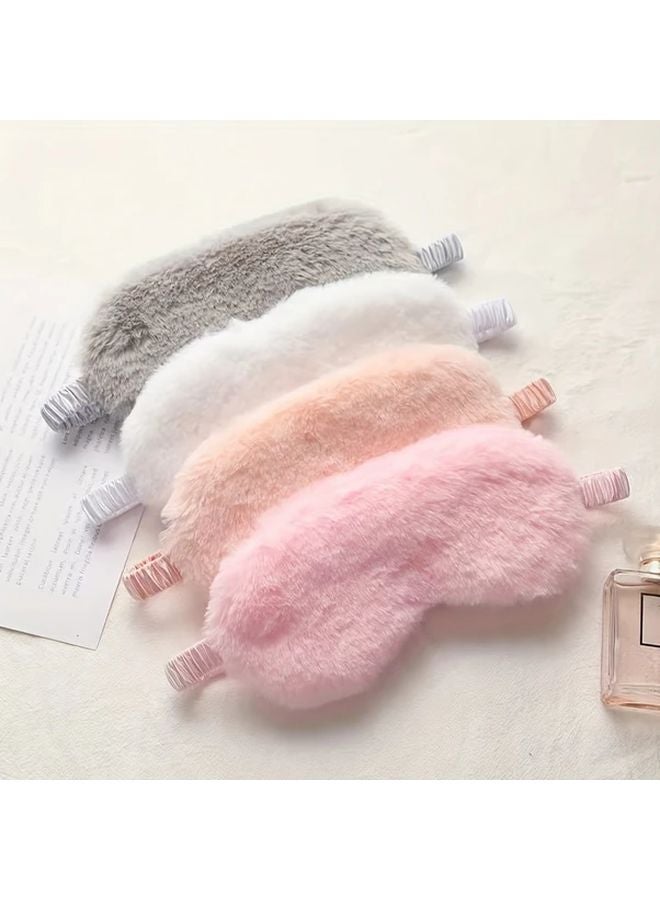 5 قطع قناع عين نوم من البلسة الأرجواني، ناعم ومريح، من أساسيات السفر مقاس 7.87 × 3.94 بوصة - Image 2