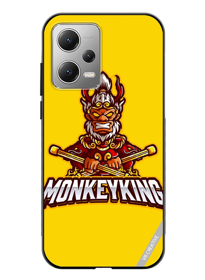 VR CREATIVE Protective Case Cover For Xiaomi Redmi Note 12 Monkey King Design Multicolour - Image 1